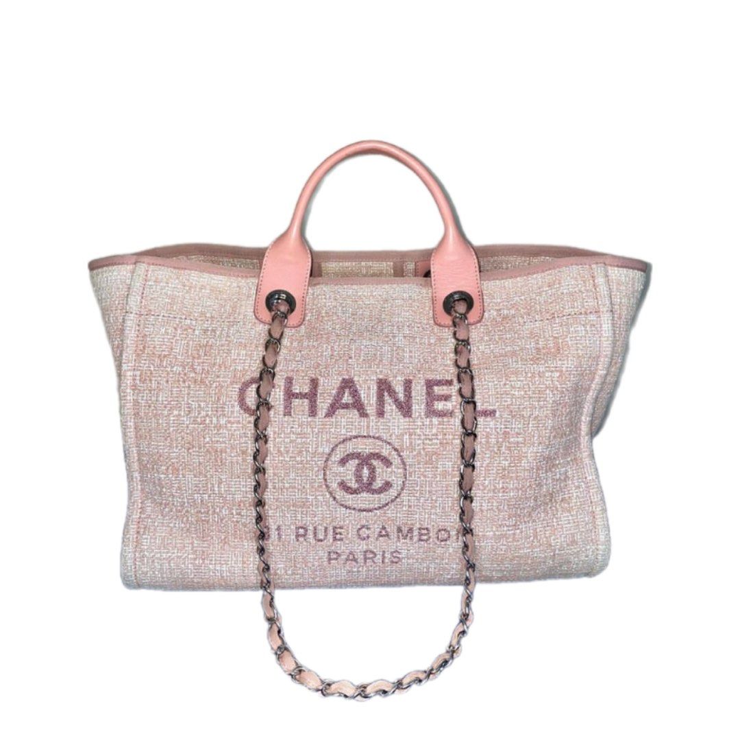 A Quick Chanel Deauville Size Guide - Academy by FASHIONPHILE