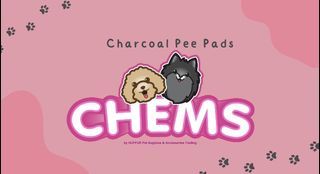 Charcoal pee pads