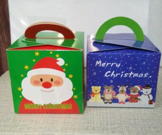 Christmas Box for Cupcake, Crinkles, Candies etc