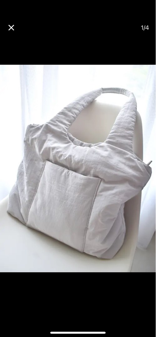 Coral Cloud Puffer Bag main image 1