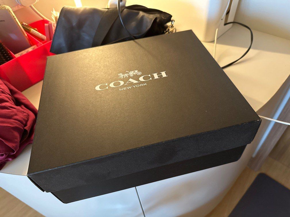 Coach shoe box sale