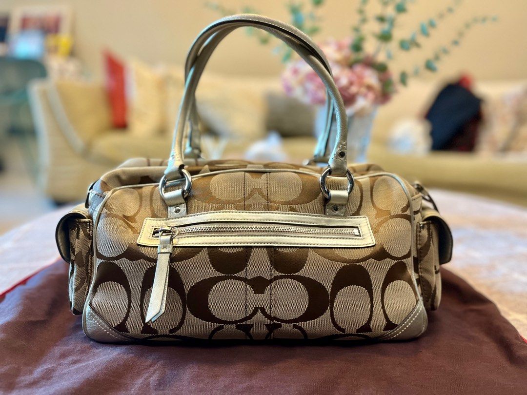 Coach turnlock satchel cheap