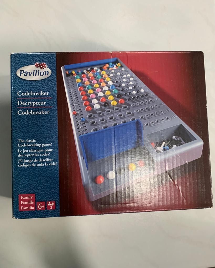 Codebreaker game (Category: Board Games & Puzzles) located in Singapore. Submitted by lyz2137 (Listing ID 1266677635, Image 1). Description: fun and educational game for children. instruction manual included for ease of play..