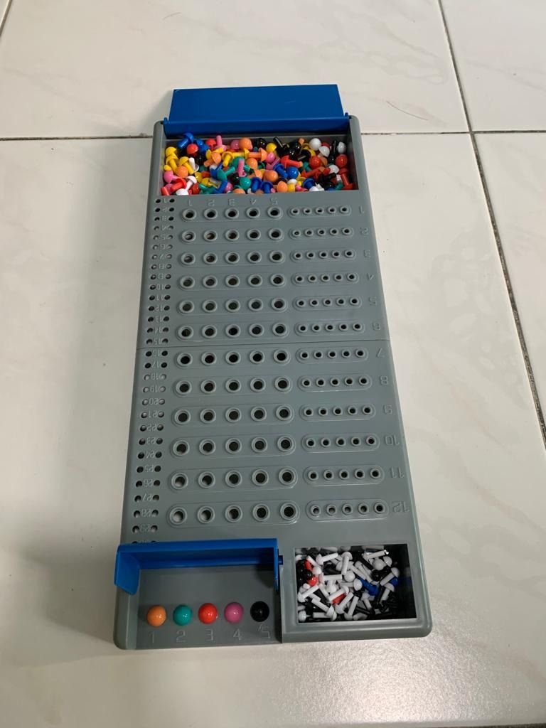 Codebreaker game (Category: Board Games & Puzzles) located in Singapore. Submitted by lyz2137 (Listing ID 1266677635, Image 3). Description: fun and educational game for children. instruction manual included for ease of play..
