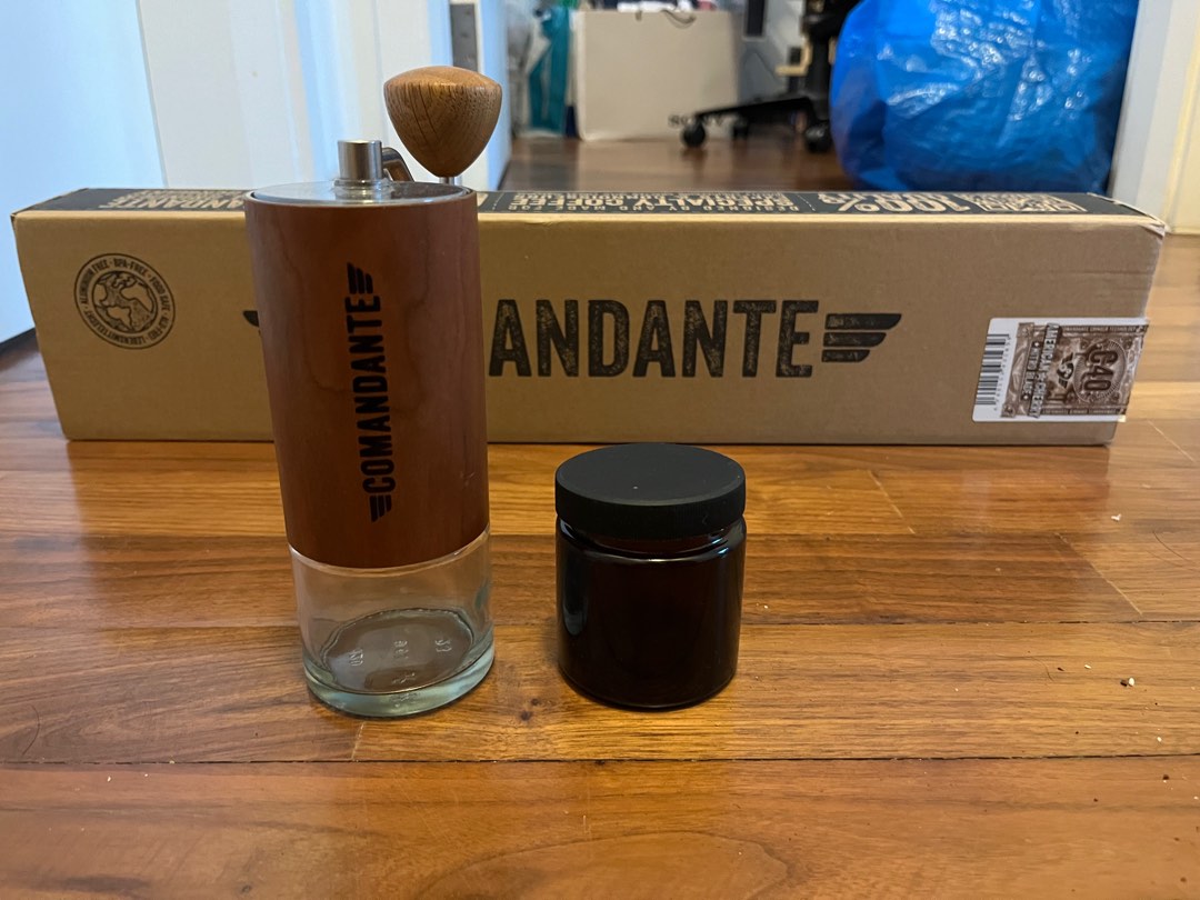 Comandante C40 MK3 American Cherry Coffee Grinder, TV & Home Appliances ...
