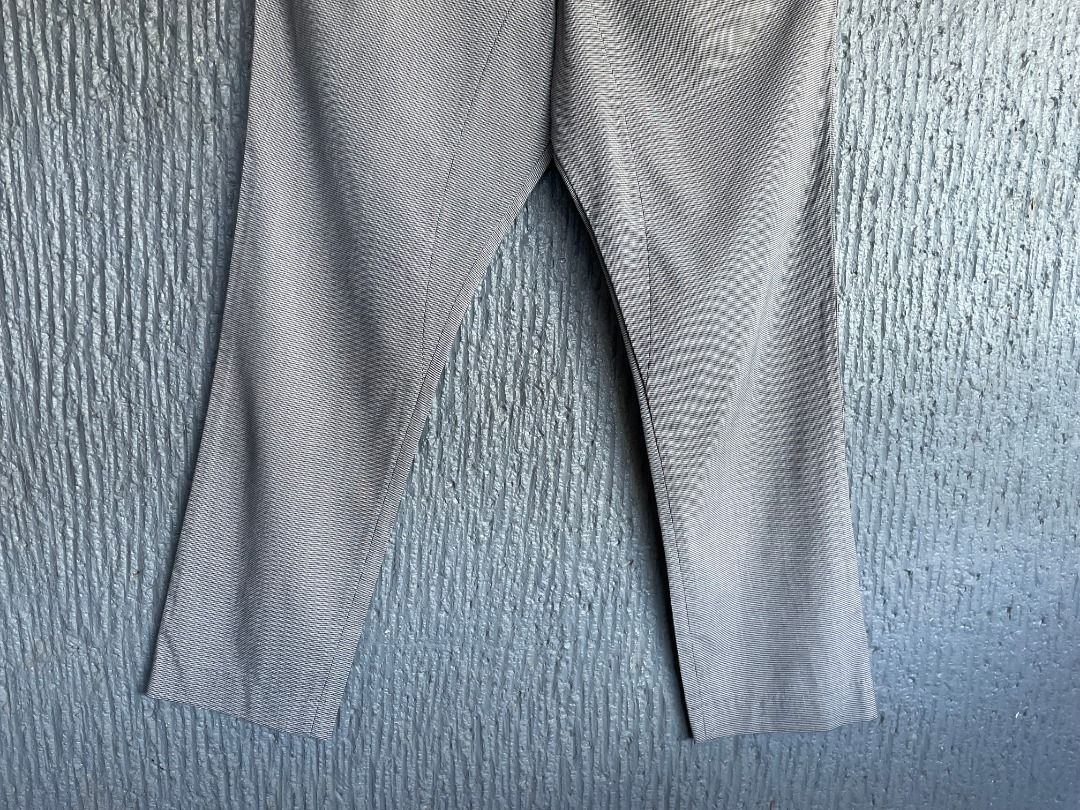Comme des Garcons Homme (Category: Trousers) located in Lucena. Submitted by 0174.archive (Listing ID 1266743864, Image 3). Description: very good used condition flaws: cut wash tag into half size medium on tag Actual Measurements (inches) Waist: 16 Inseam: 28 Outseam: 41 Front Rise: 16 Thigh: 11 Leg opening: 7.5.