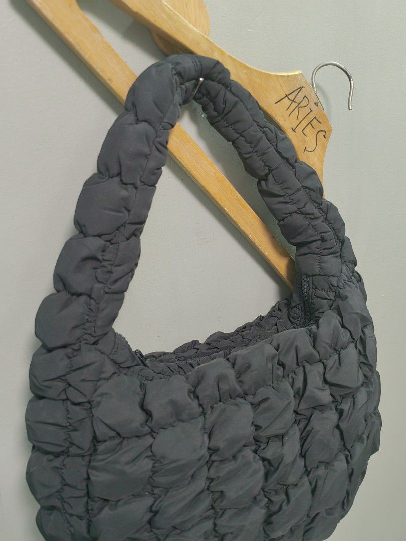 Cos bubble quilted hobo bag Women s Fashion Bags