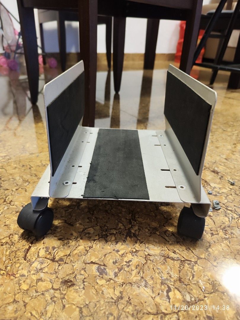 CPU roller stand, Computers & Tech, Desktops on Carousell