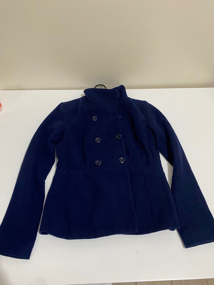 dark blue coat (Category: Coats, Jackets and Outerwear) located in Quezon City. Submitted by cbake (Listing ID 1266760221, Image 2). Description: .