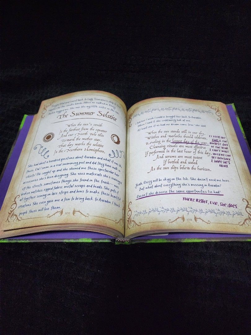 Descendants Mal's Spell Book II, Hobbies &amp; Toys, Books &amp; Magazines ...