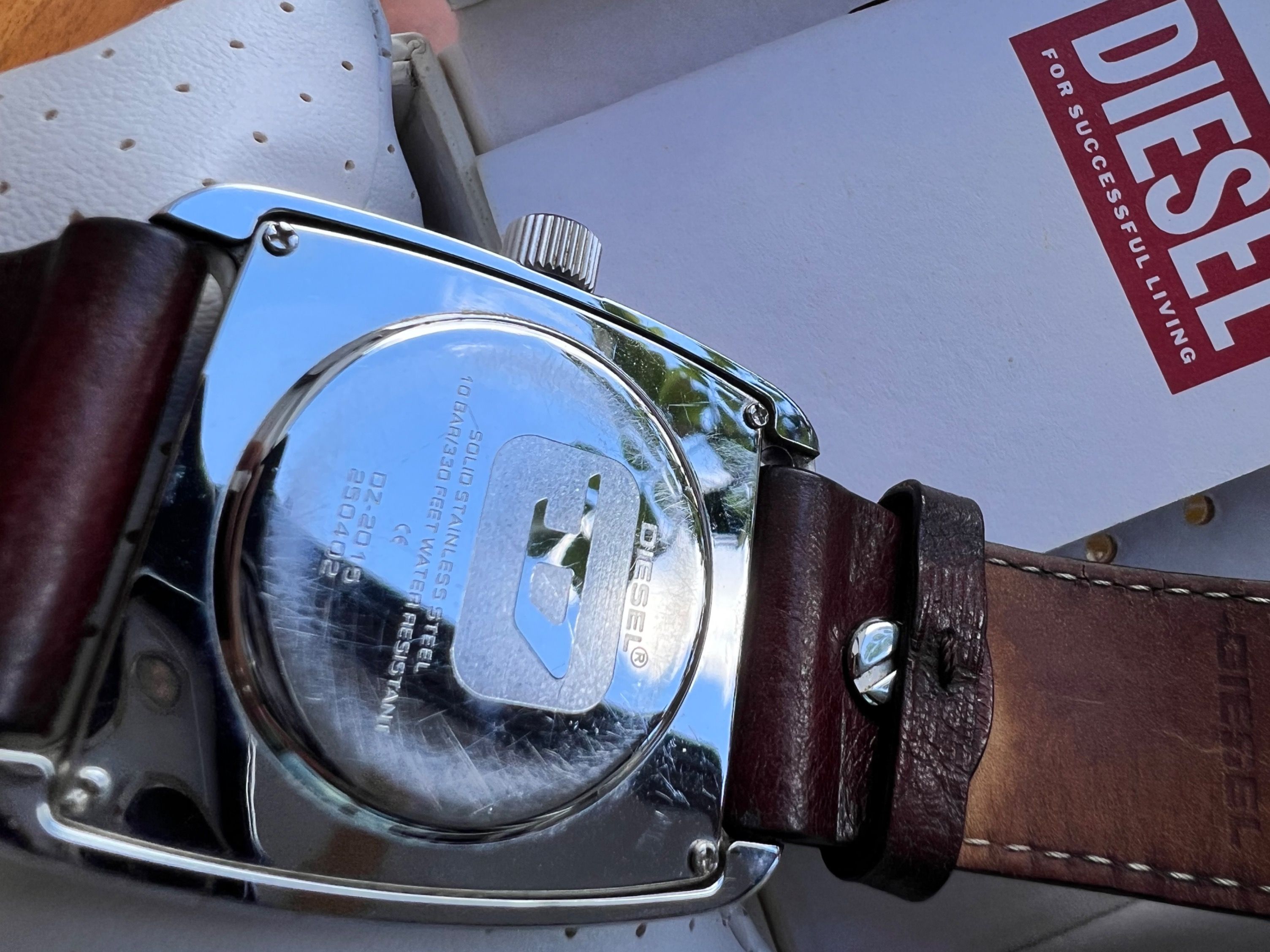 Diesel stainless steel watch