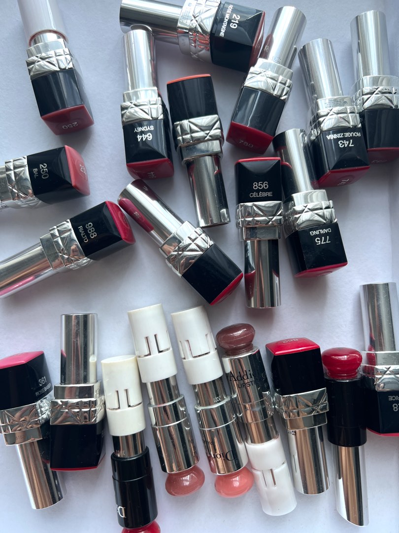 Dior rouge lipstick testers, Beauty & Personal Care, Face, Makeup on