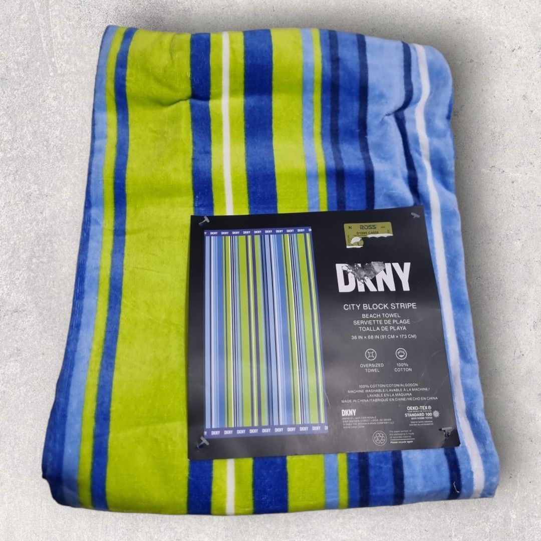 Dkny beach towel clearance