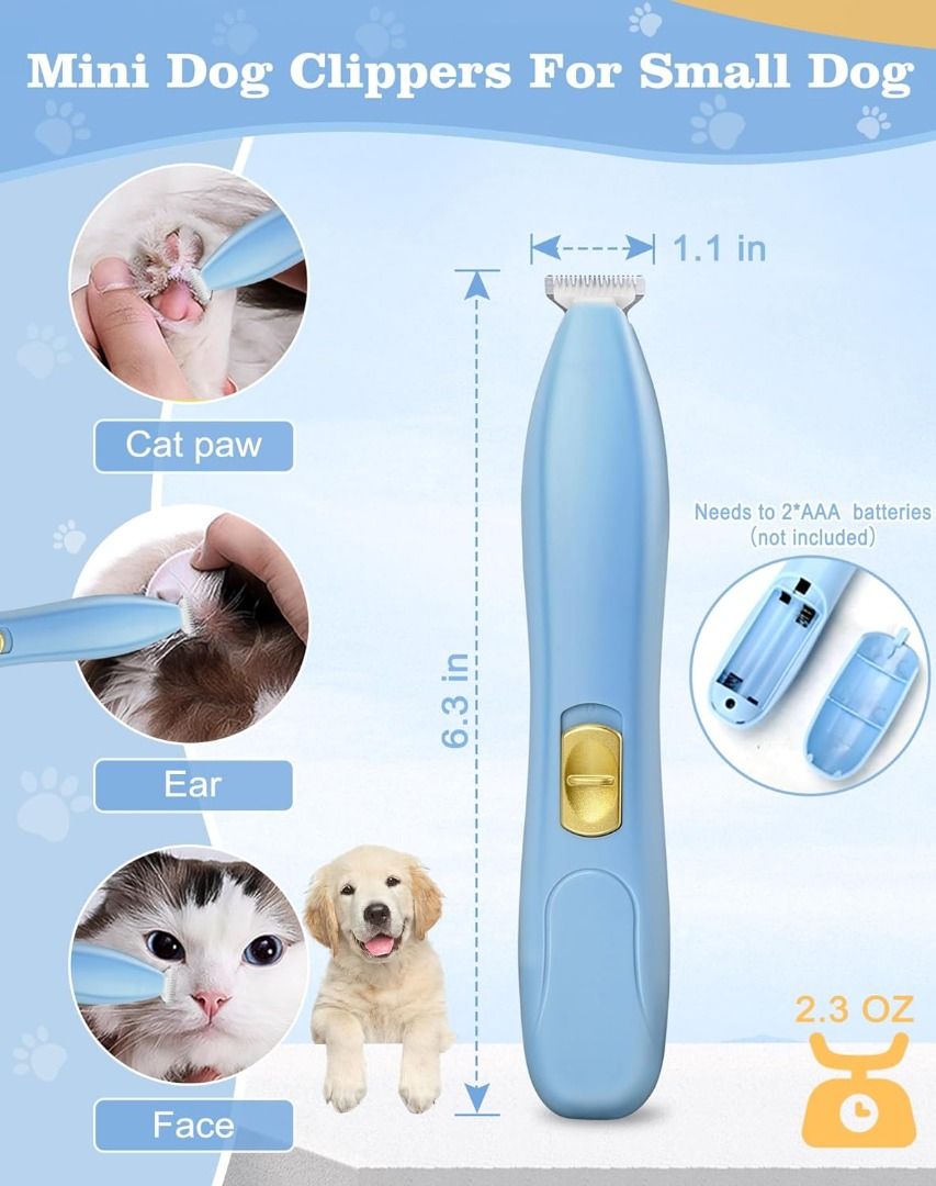 Grooming clippers hotsell for small dogs