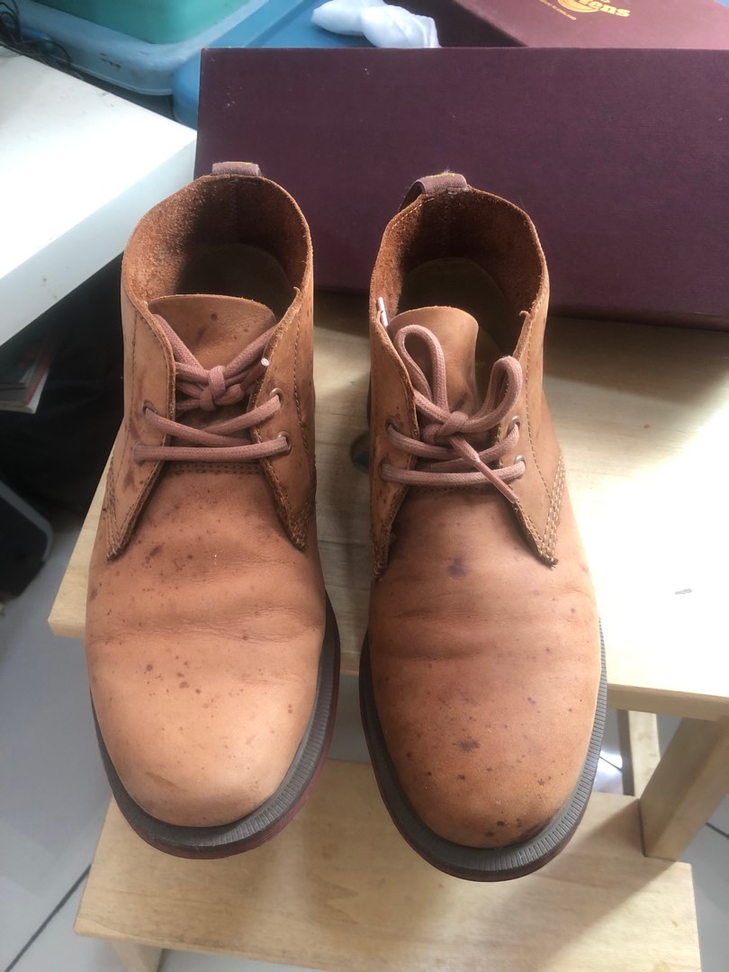Dr martens sales desert boots brown