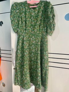 Dress Flower Lengan Ratu