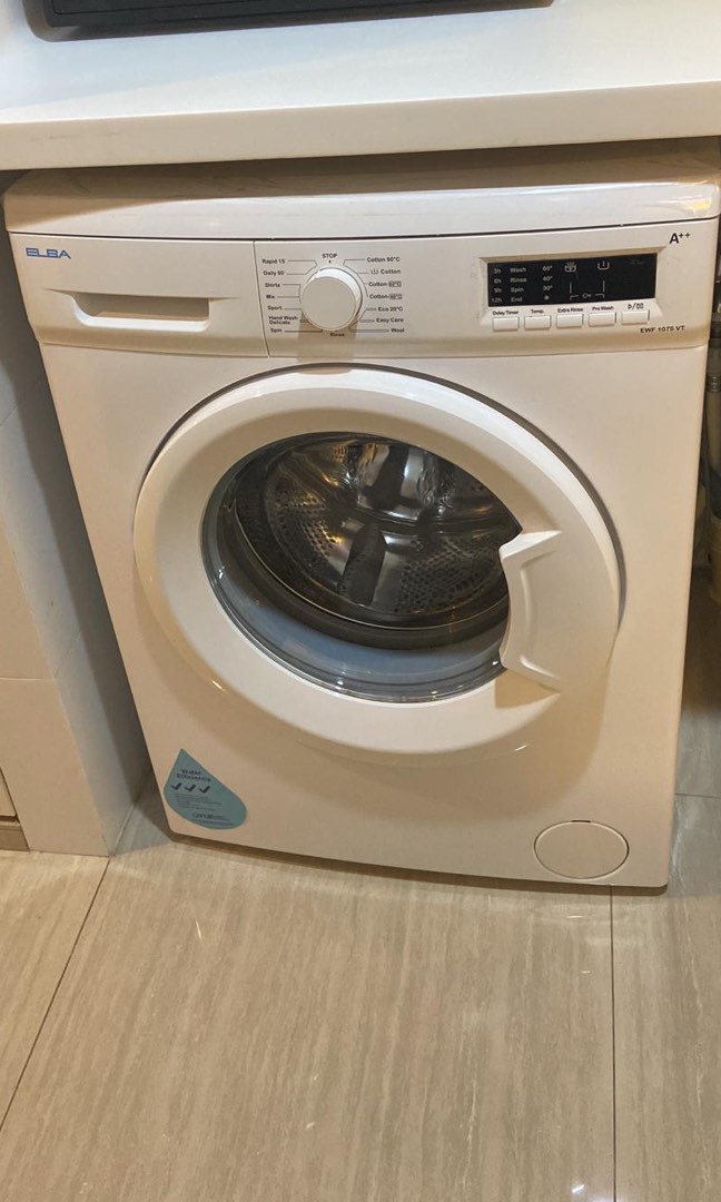 Elba Front Load Washing Machine, TV & Home Appliances, Washing Machines