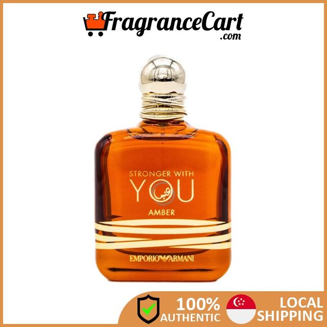 Emporio Armani Stronger With You Amber EDP for Men 100ml Brand