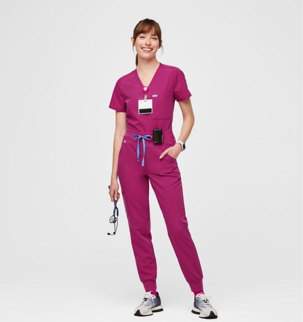 FIGS Scrub Suit Brandnew - Purple Jam Size XS, Women's Fashion, Dresses &  Sets, Sets or Coordinates on Carousell