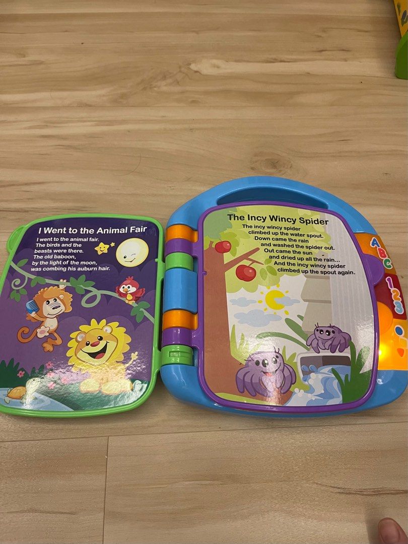 fisher price book song