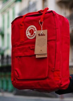 Bright red deals kanken