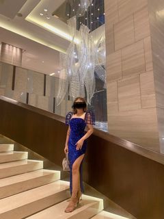 For rent modern filipiniana / evening gown