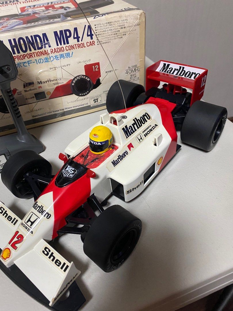 Formula 1 Mclaren Vintage RC (Category: Vehicle & Diecast Models) located in Manila. Submitted by toysandtreasures (Listing ID 1266755789, Image 2). Description: FOR SALE!!! McLaren Mp4/4 *Formula 1 Vintage Mclaren Senna *Complete with box *Working just needs battery *in good condition *Big scale 1:13.