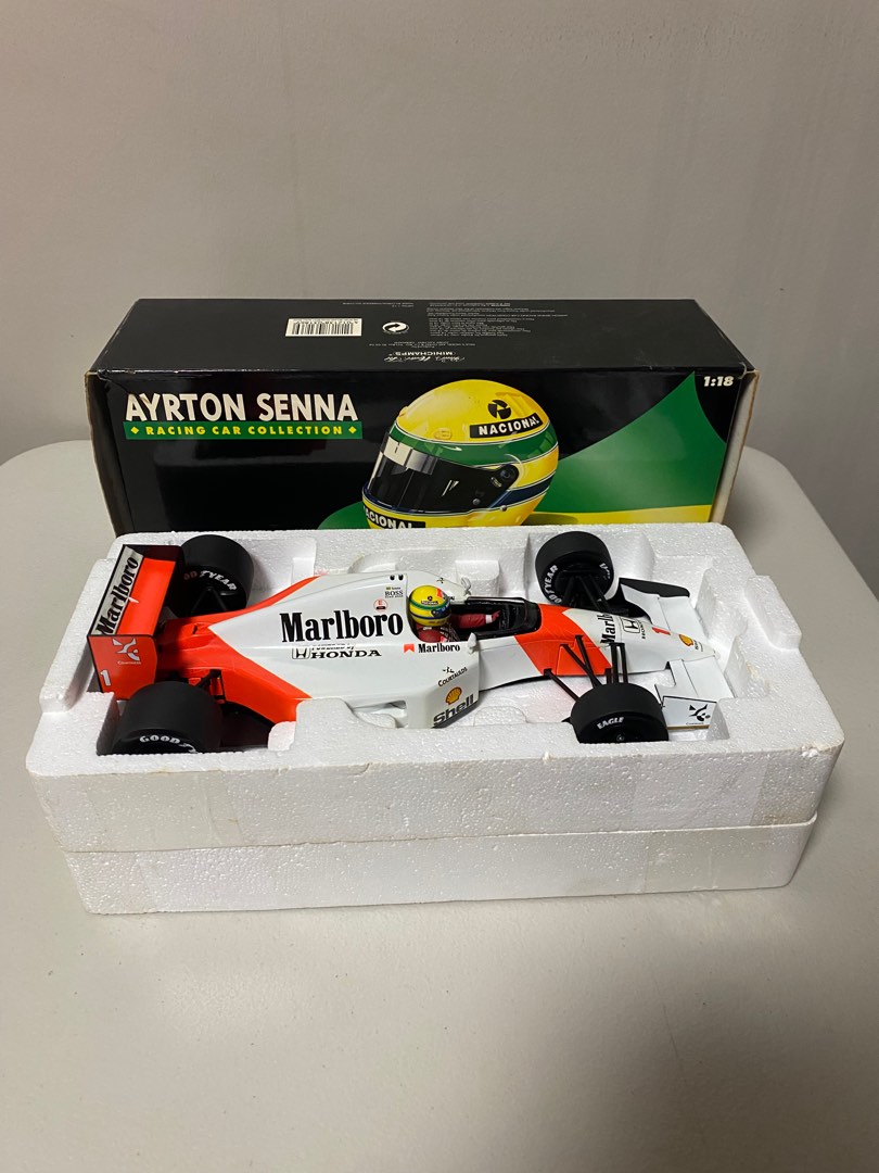 Formula 1 Minichamps Senna, Hobbies & Toys, Memorabilia & Collectibles