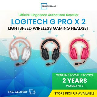 Logitech Pro X2 Lightspeed Gaming Headset - Black