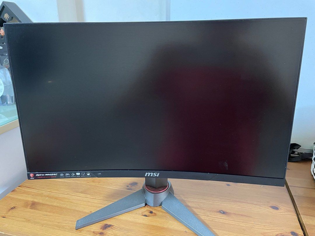 Gaming monitor MSI Optix MAG24C LED, Computers & Tech, Parts ...