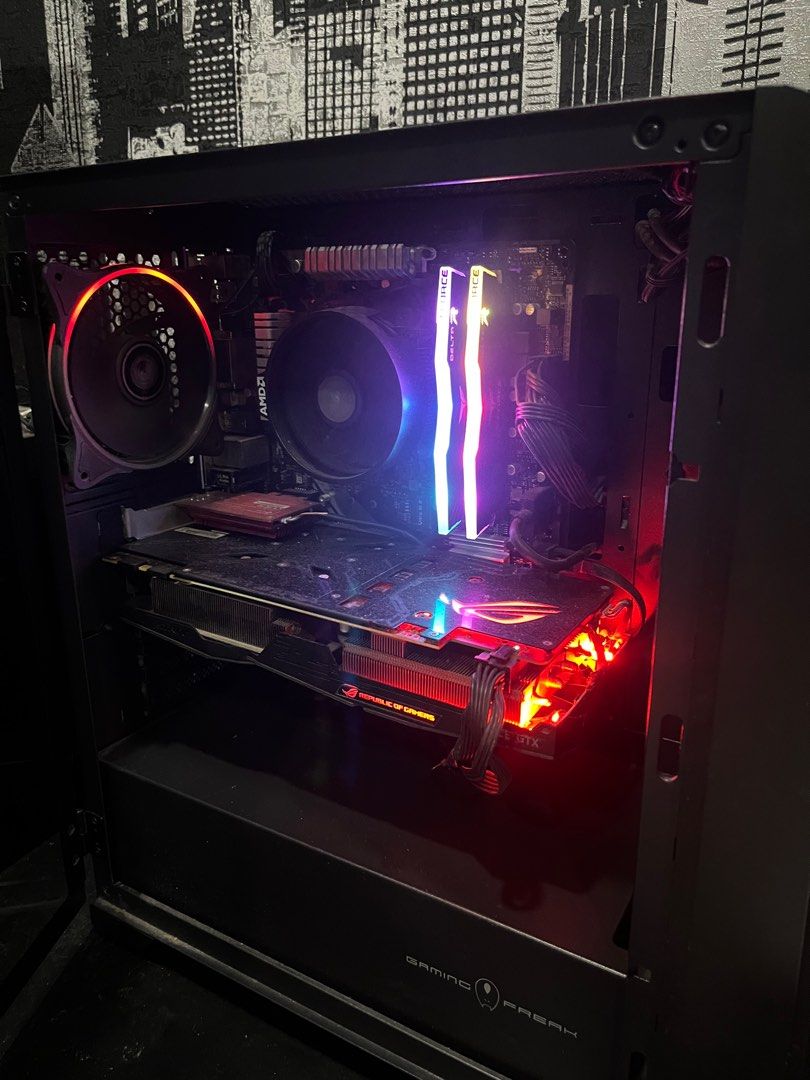 Gtx 1070 ti ryzen 5 sale 2600