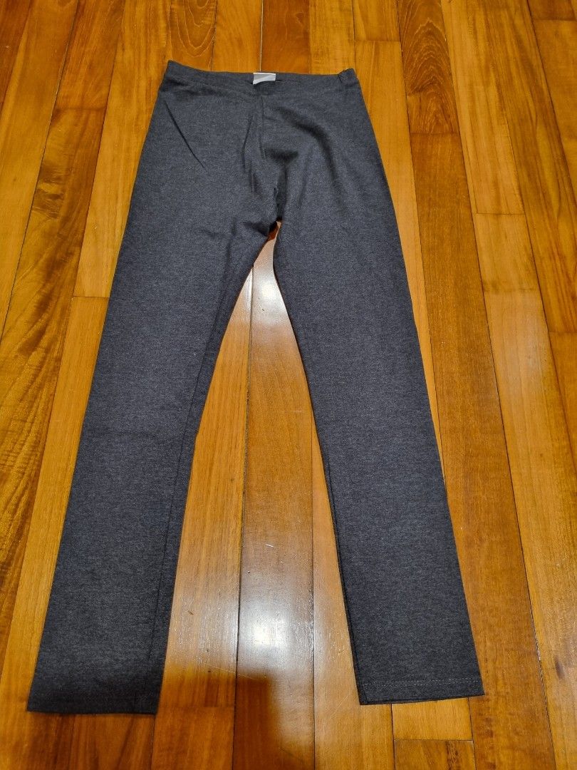 Girls dark hotsell grey leggings