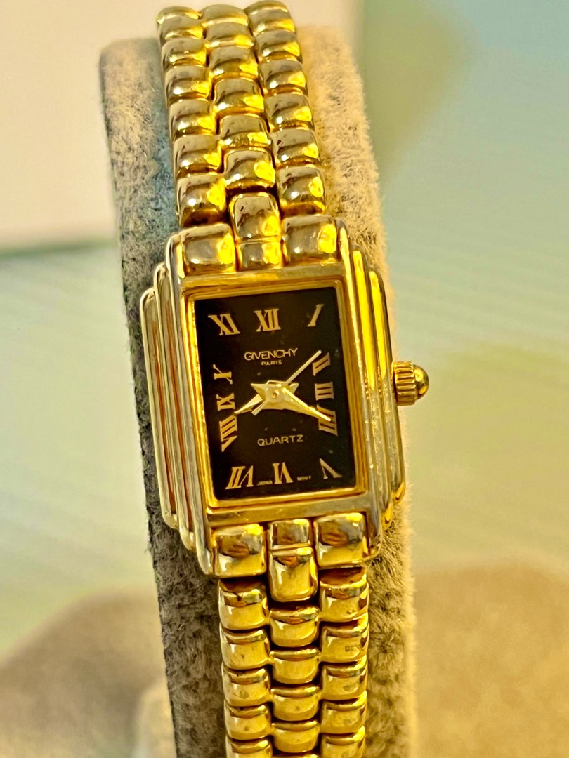 Givenchy gold watch outlet