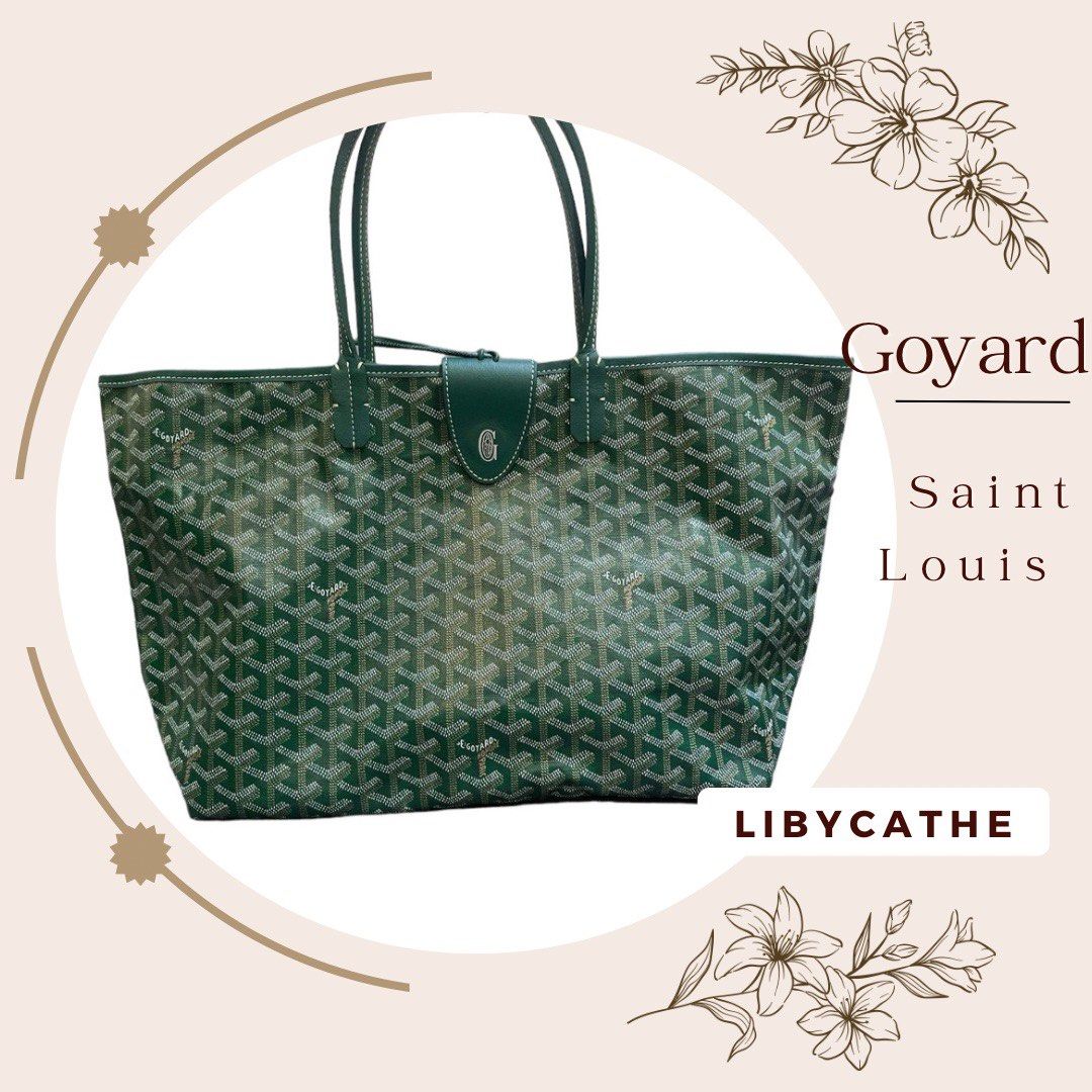 Goyard St. Louis PM White, Luxury, Bags & Wallets on Carousell