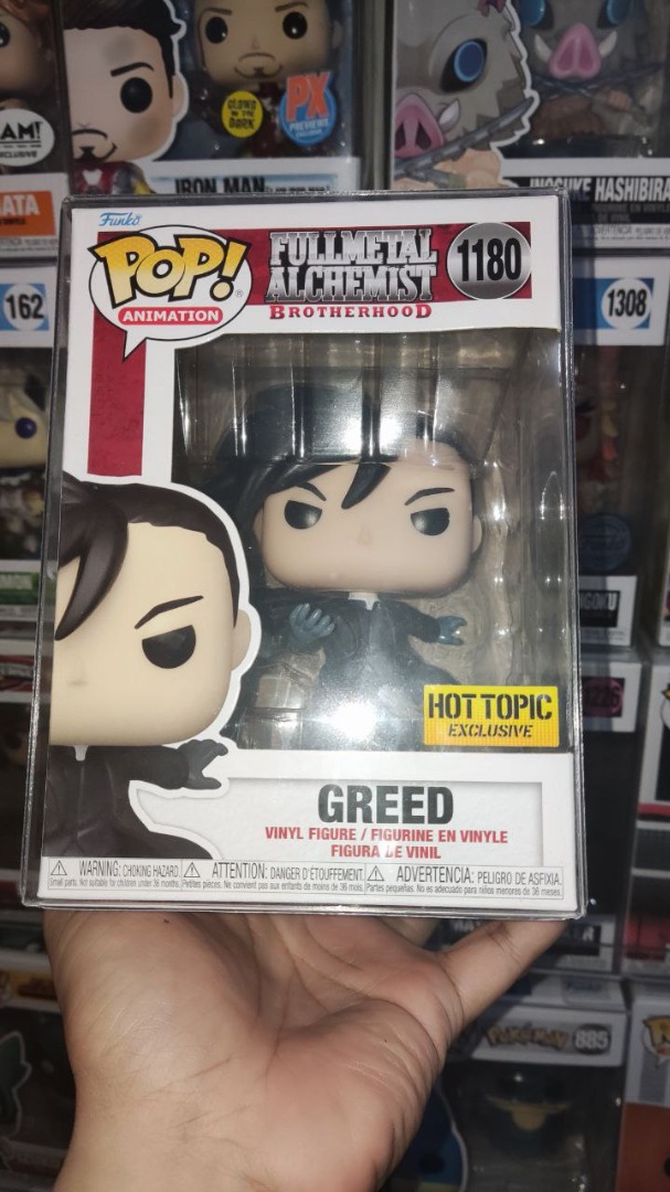 Toys Funko Pop Fullmetal Alchemist Brotherhood Greed Limited Editio