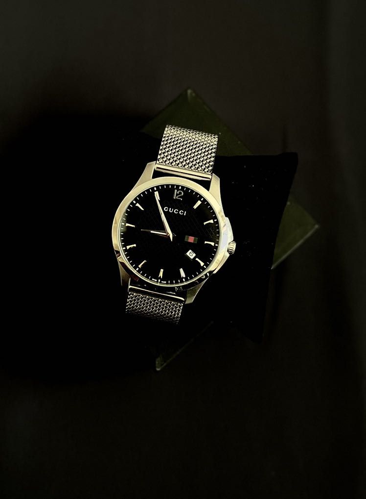 gucci YA126308 Men s G Timeless Black Quartz Watch