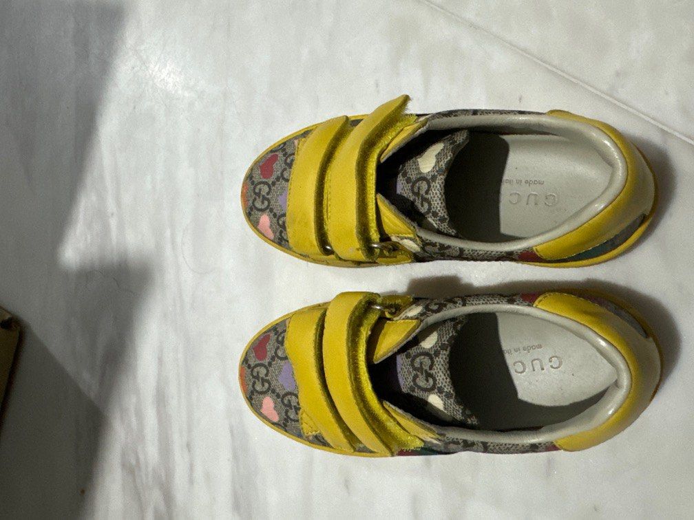 Gucci kids shoe sizes hot sale