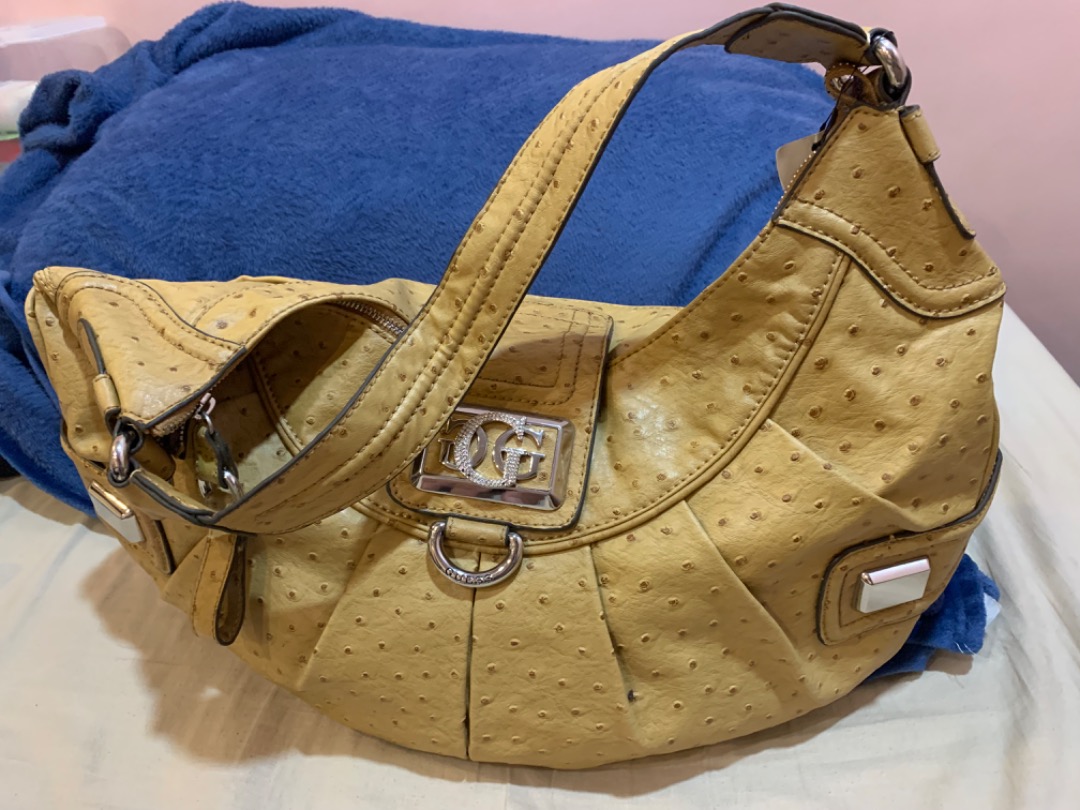 Guess shoulder bag, Luxury, Bags & Wallets on Carousell