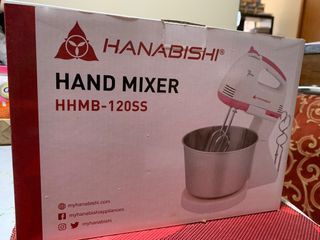 Hanabishi Hand Mixer HHMB-120SS