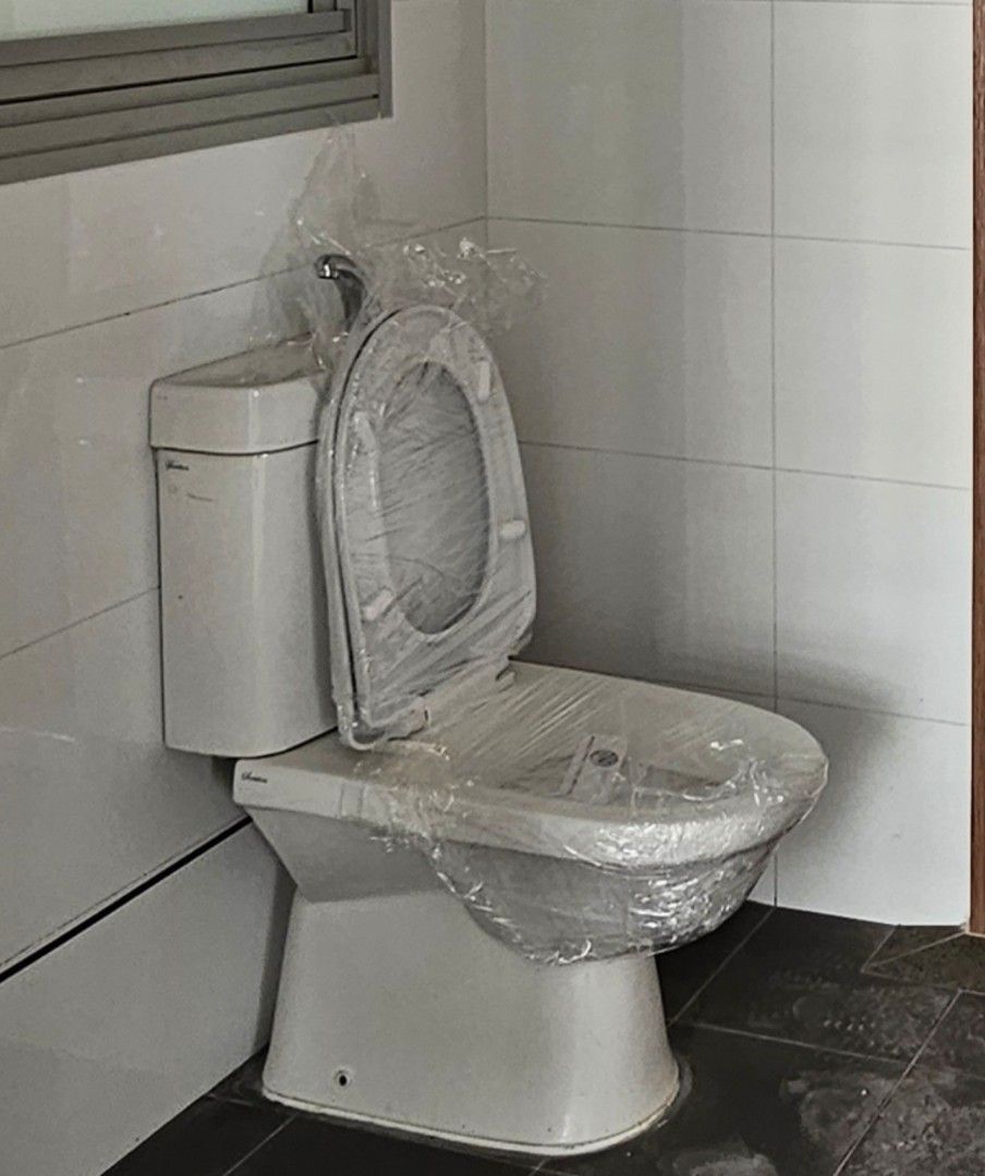 HDB BTO Toilet Bowl with tap. BRAND NEW yishun WC toilet reno