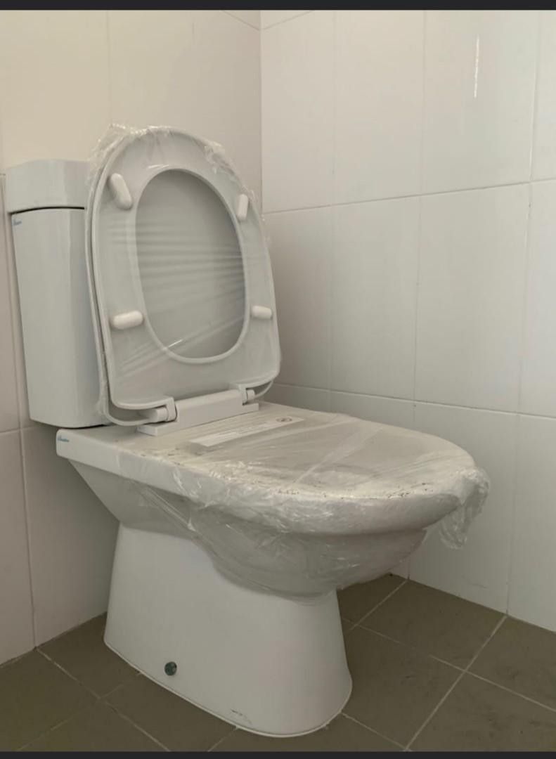 HDB BTO Toilet Bowl with tap. BRAND NEW yishun WC toilet reno