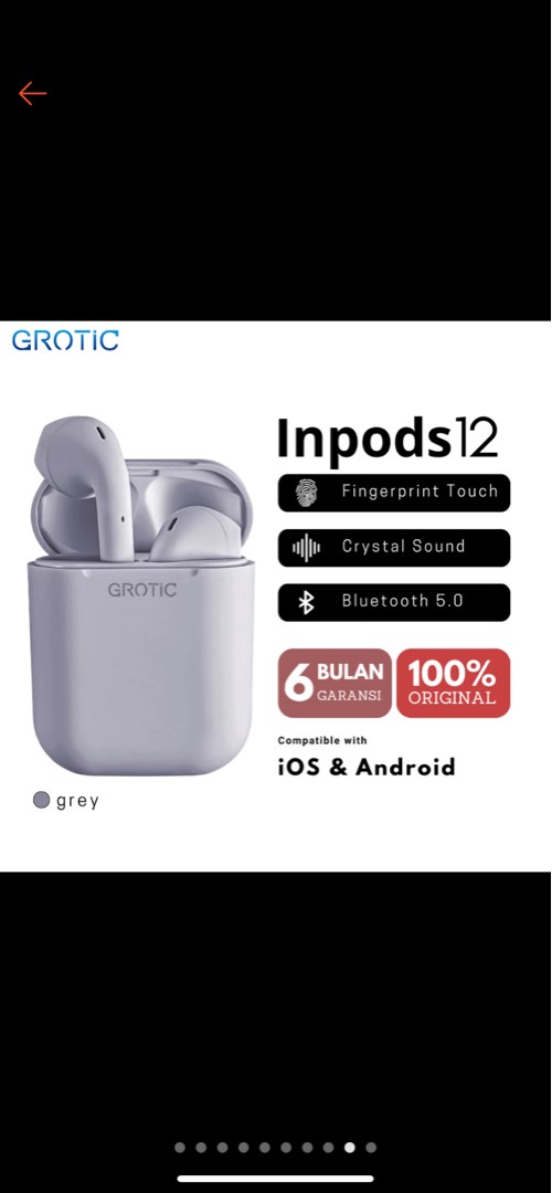 Grotic best sale headset bluetooth