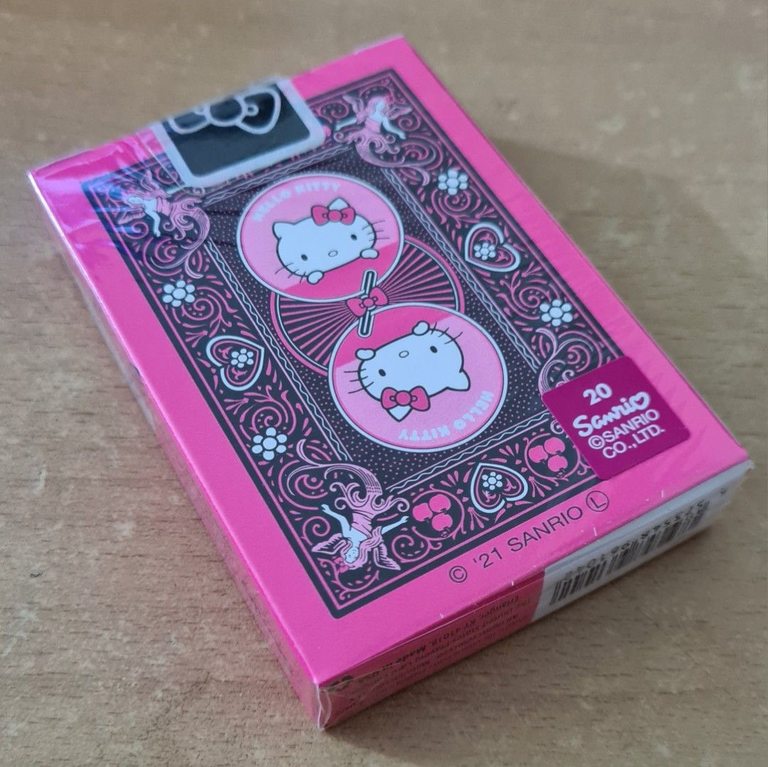 Hello Kitty Bicycle Playing Cards Official Sanrio, Hobbies & Toys, Toys