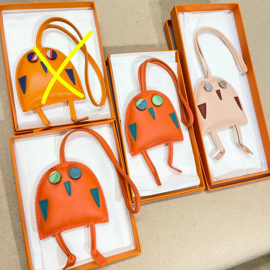 *誰もが振り返る*【HERMES】Petit H チャーム ≪Hibouton≫ Hibouton charm | Hermès USA