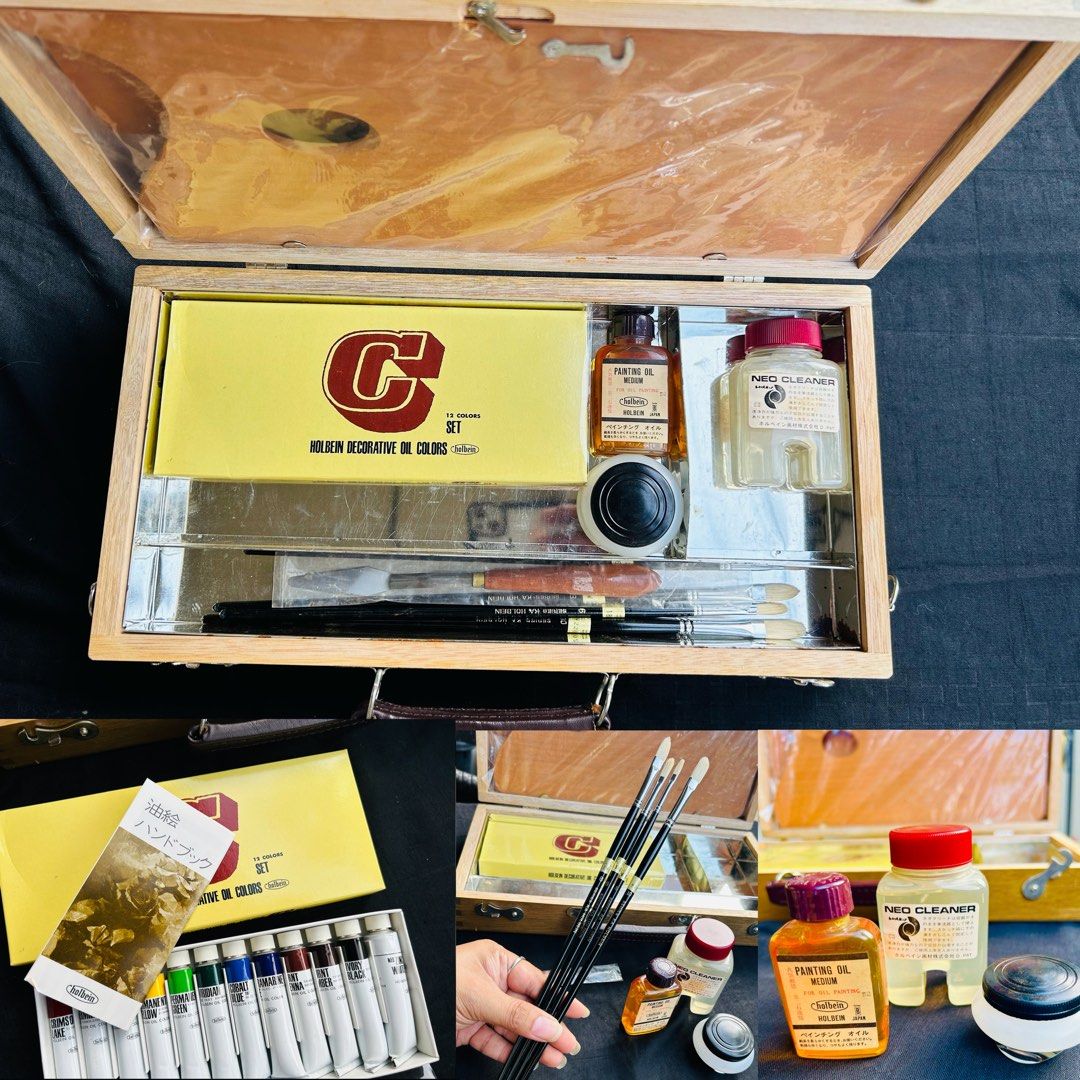 Utrecht Wooden Oil Paint Box - Basic Box