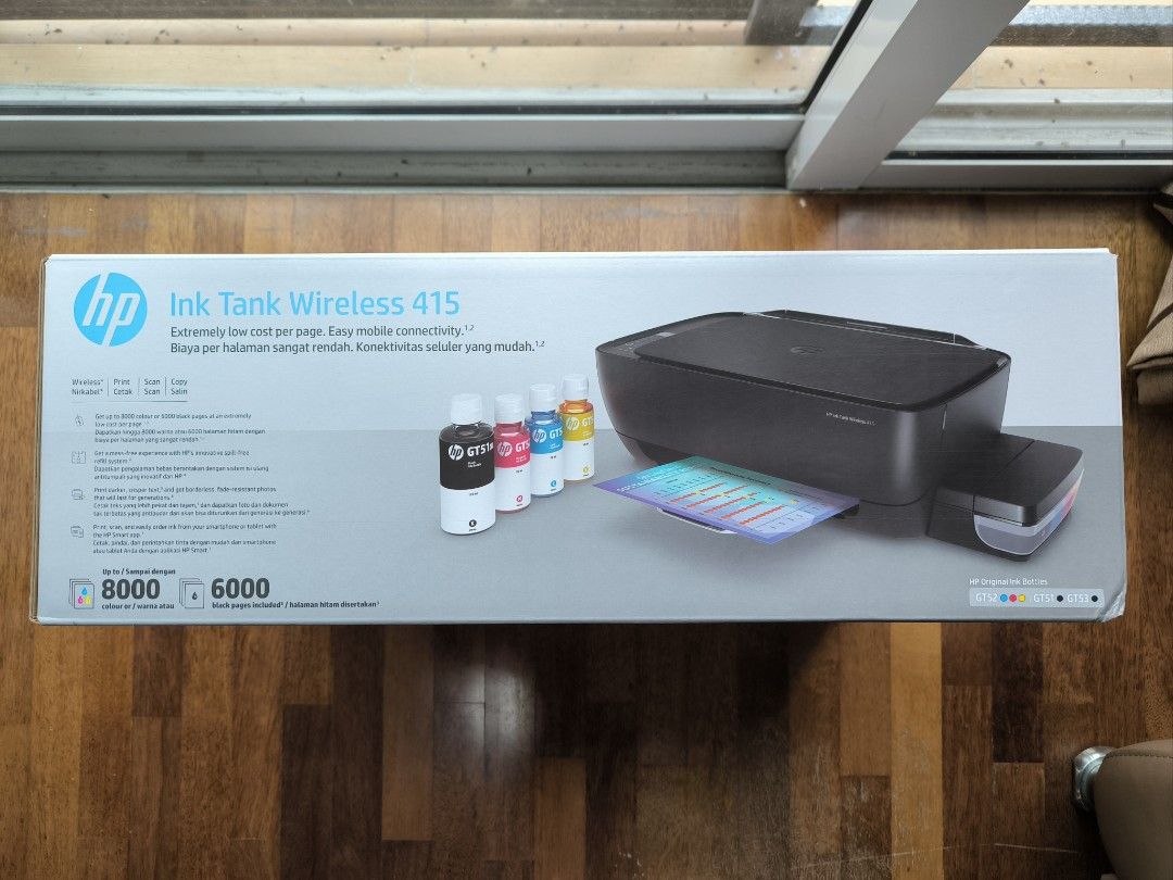 HP 415 Ink tank Wireless All-in-One Printer [ Print / Scan/ Copy/ Wireless  ], Computers & Tech, Printers, Scanners & Copiers on Carousell