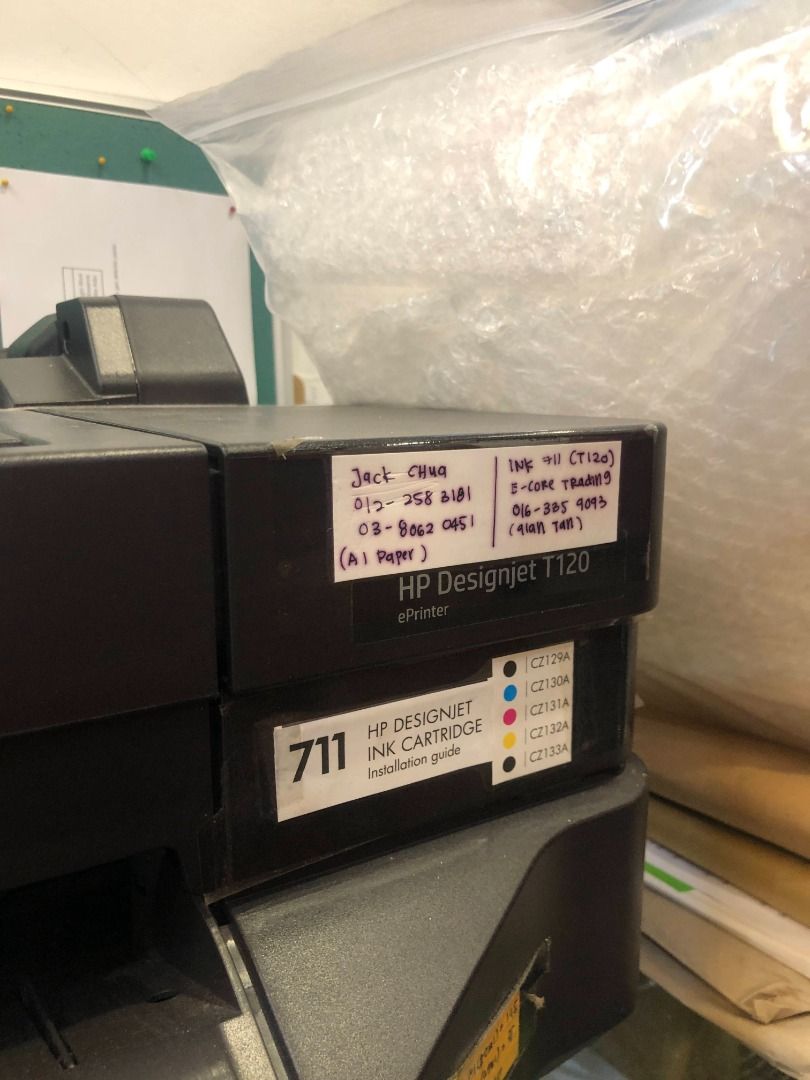 HP DesignJet T120 Printer, Computers & Tech, Printers, Scanners ...