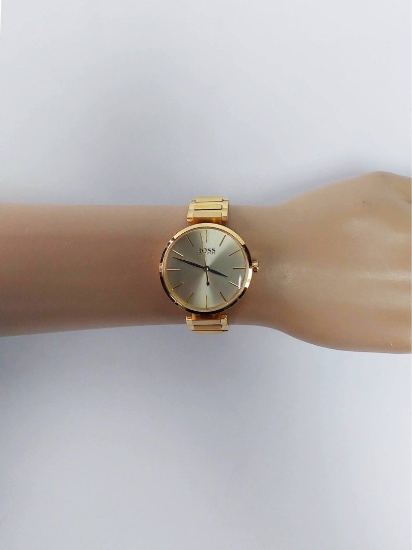 Hugo boss allusion watch online rose gold