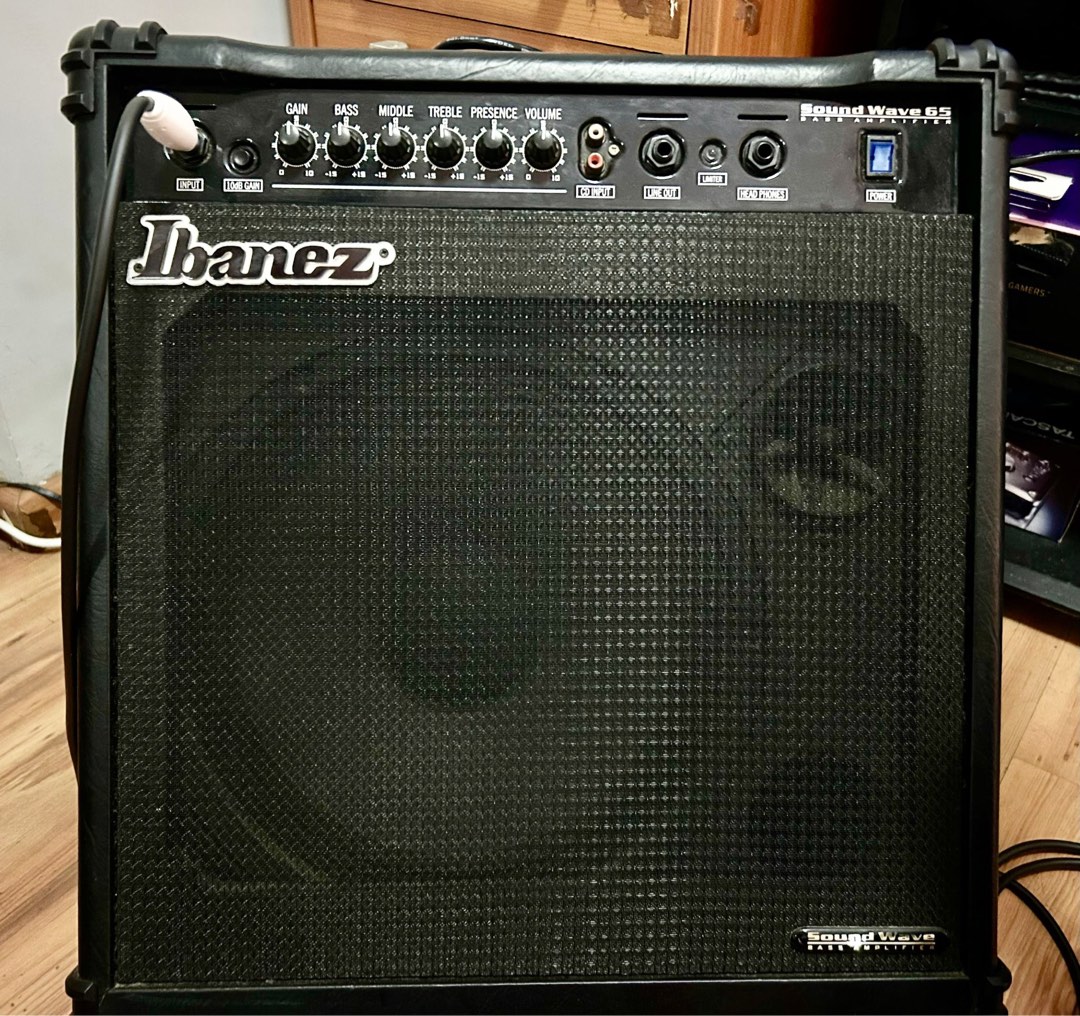 Ibanez Bass Guitar Amp Soundwave 65watts SW65 Audio Soundbars
