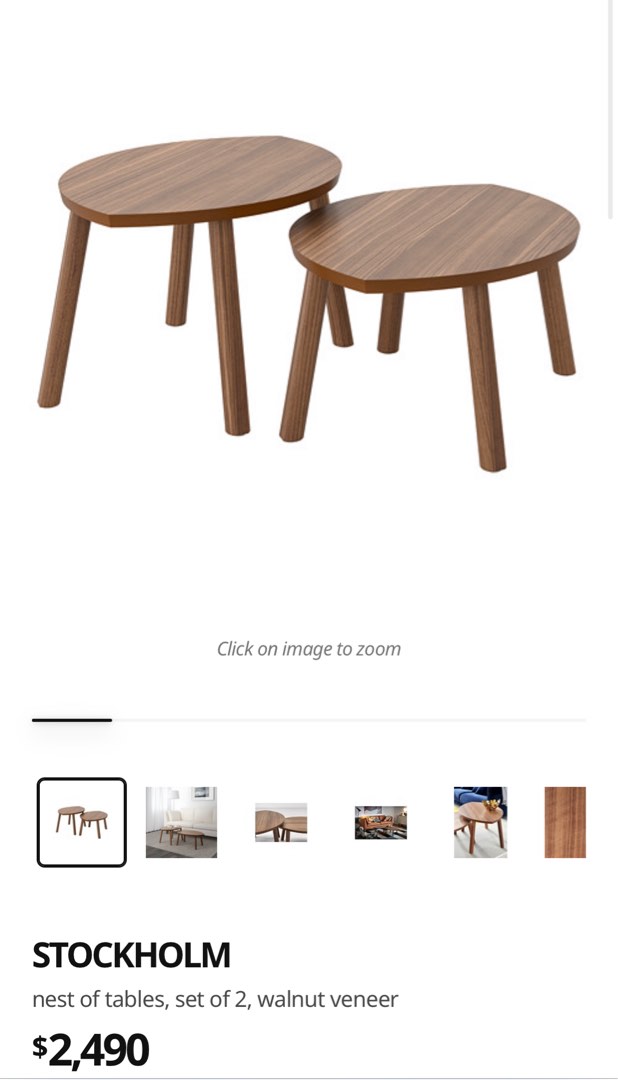 Ikea Coffee table set, 傢俬＆家居, 傢俬, 桌子 Carousell